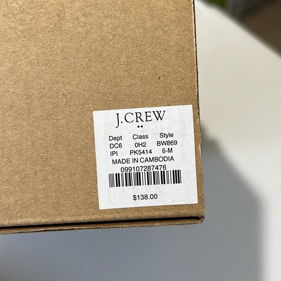 J Crew Outlet Pink Suede Loafers NWT, Size 6 - Picture 5 of 5